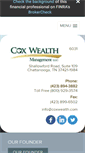 Mobile Screenshot of coxwealth.com